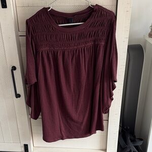 Torrid Burgundy Women's Top